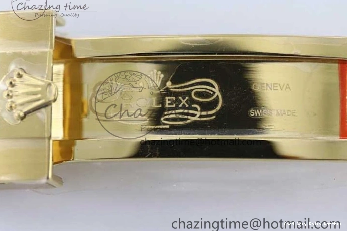 AAA Replica Watches 116595RBOW Black on A Diamonds 2406 Best YG 904L YG Dial Edition Bracelet Effortless TWF 1:1 Steel Daytona YG 0109